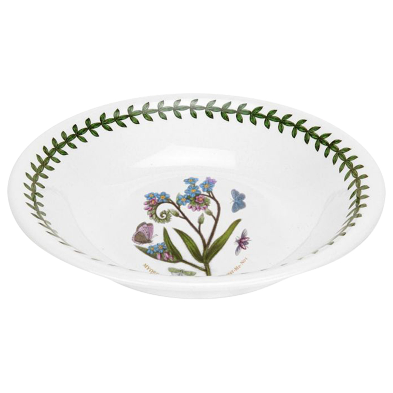 Portmeirion Botanic Garden Bowl Seconds - Forget Me Not - 7 Inch/ 18cm