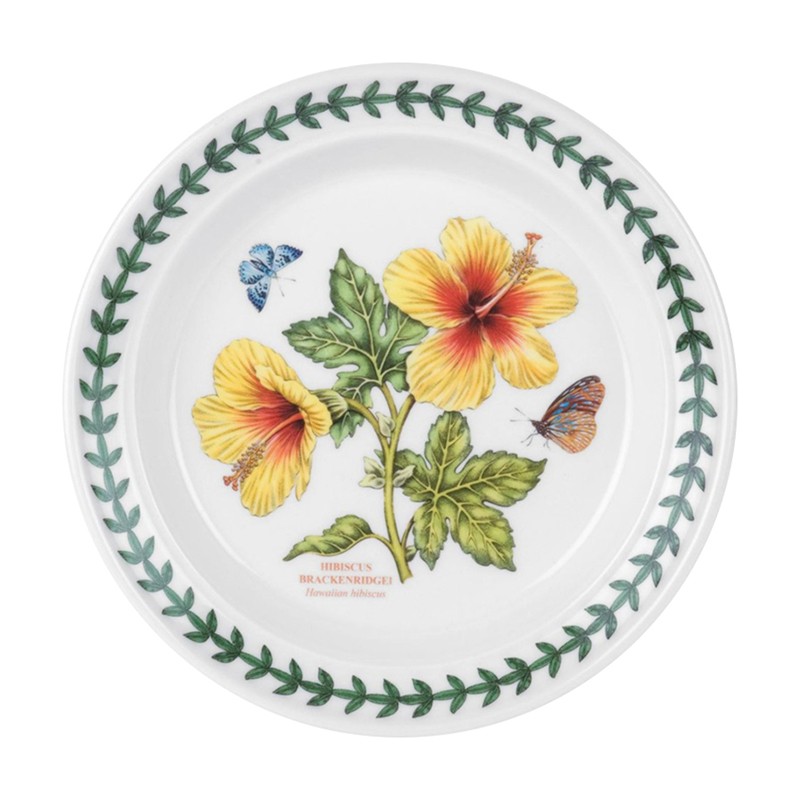 Portmeirion Exotic Seconds Pasta Bowl - Hawaiian Hibiscus - 8 Inch/ 20cm