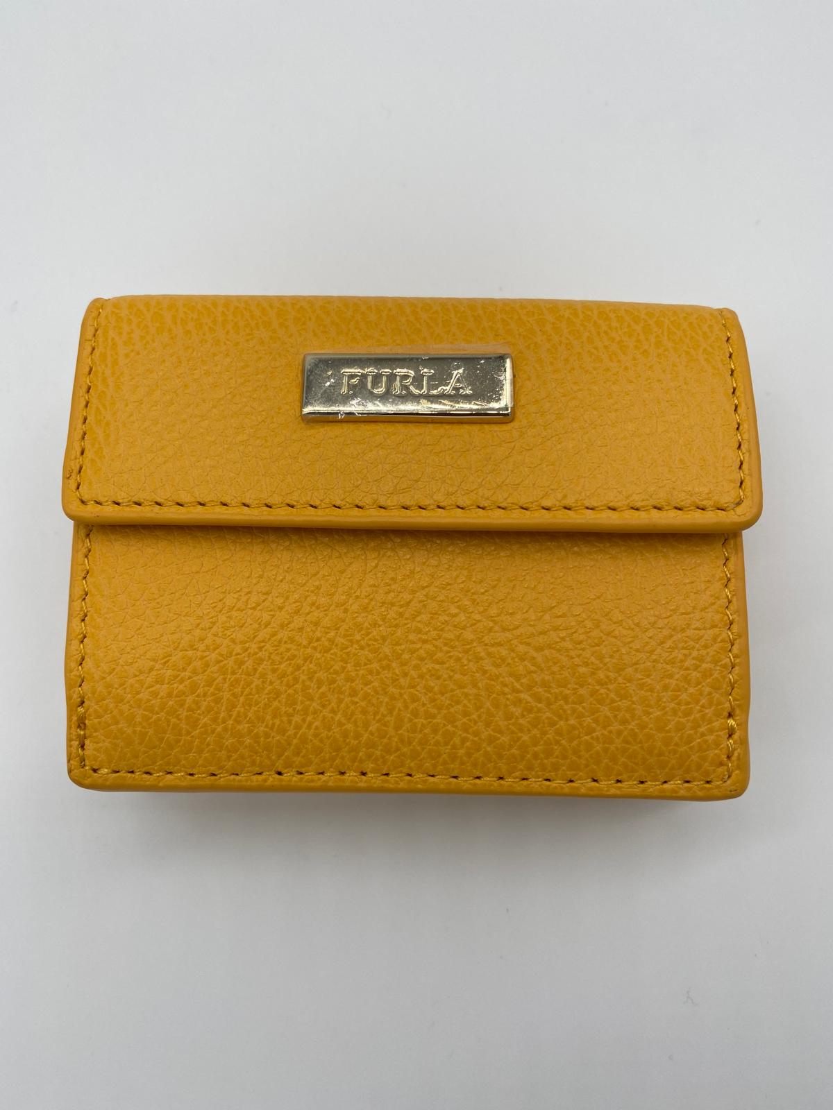 FURLA PDE9 VTO RITZY PURSE - SUNSHINE / YELLOW - SMALL