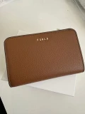 Furla Ritzy Small Compact Purse - Cognac h - WP00260