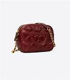 Tory Burch Fleming Soft Glazed Camera Crossbody - Royal Burgundy - One Size 80575