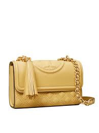 Tory Burch Fleming - Beeswax - Small / 75576