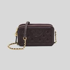 Tory Burch Fleming - Tempranillo - Mini 18cmX10cmX6cm