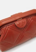 Tory Burch Fleming Soft Waxed Crossbody/Clutch - Roasted Almond - Small 82005