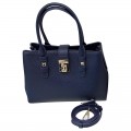 FURLA JOANN TOP HANDLE WITH LONG STRAP - OCEANO - ONE SIZE