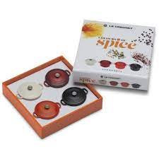 Le Creuset Fridge Magnet - Colours of Spice - Set Of 4