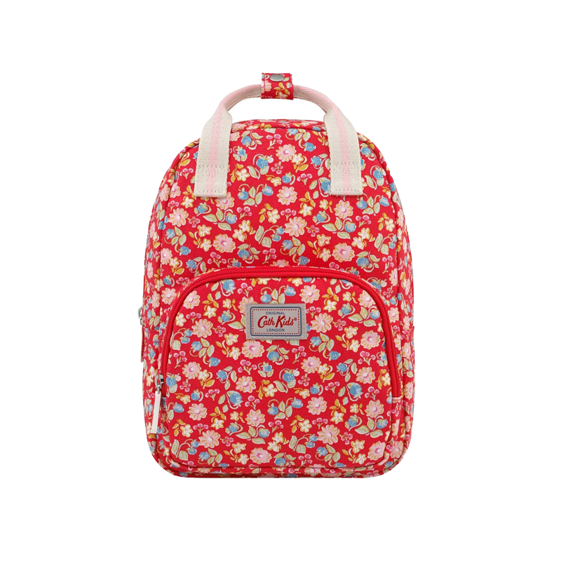 Cath Kidston Medium Backpack - Strawberries and Flowers - 921121 - 29 x 20 x 9 cm