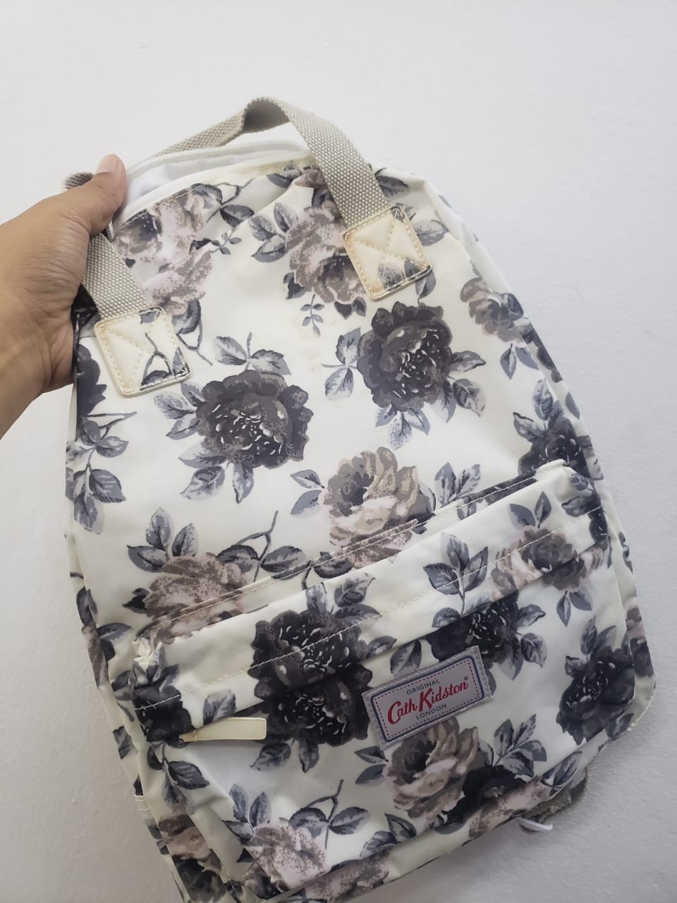 Cath Kidston Backpack with Hand Loop - Oakworth Bloom - 882156 (Defect with stain)