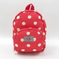 CATH KIDSTON QUILTED RUCKSACK BUTTON SPOT 564304 - BRIGHT RED - ONE SIZE