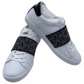 KARL LAGERFELD TRAINER  KUPSOLE II PRINT BAND LO LACE KLL96236- WHITE - EUR 39