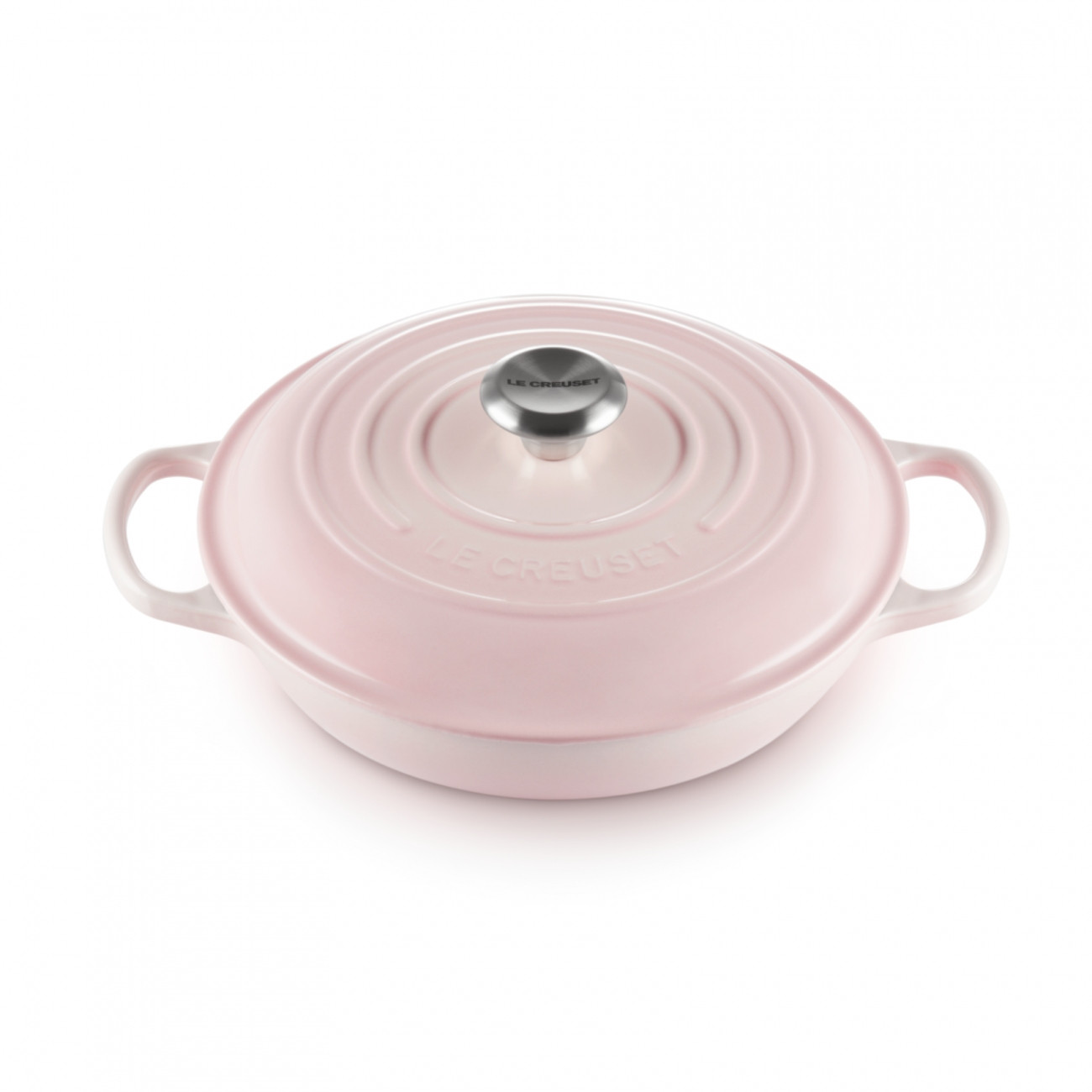 Le Creuset Signature Shallow Casserole - Shell Pink - 26 cm / 2.2 liter