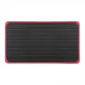 VONSHEF DEFROST TRAY WITH RED SILICONE BORDER - BLACK - 1507804