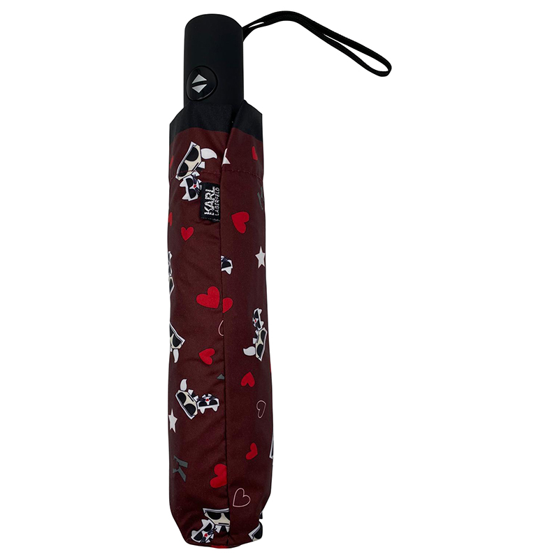 KARL LAGERFELD K/KOCKTAIL UMBRELLA - TAWNY PORT - ONE SIZE