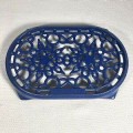 LE CREUSET OVAL TRIVET - Azure Blue - 27 x 17 cm