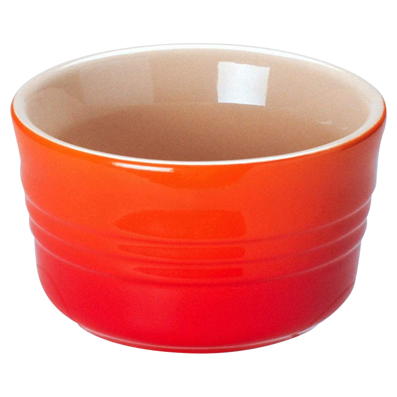 LE CREUSET ROUND MINI RAMEKINS - FLAME - 100ml