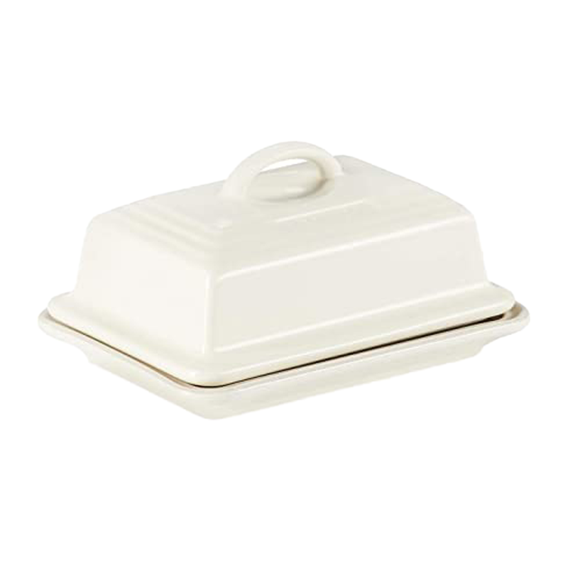 Le Creuset Butter Dish - Creme - One Size