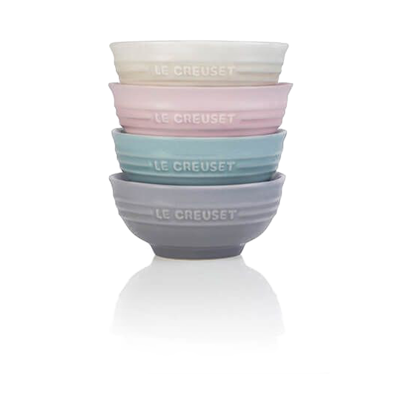 AzuraMart Le Creuset Calm Collection Set of 4 180ml Mini Bowls