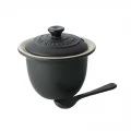Le Creuset Condiment Pot with Spoon - Satin Black - 200ml