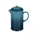 Le Creuset Coffee Pot With Metal Press - Marine - One Size