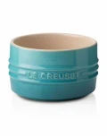 LE CREUSET ROUND RAMEKIN IN STRAIGHT WALL - CARRIBEAN - ONE SIZE