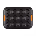Le Creuset Muffin Tray - Black - 12 Cup