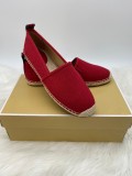 MICHAEL KORS ESPADRILLE - RED - SIZE US 8.5