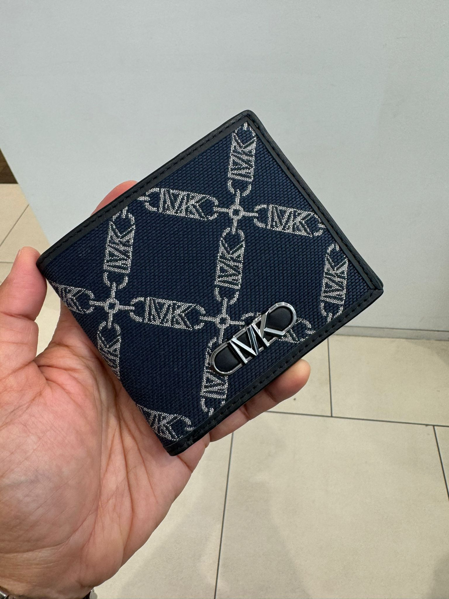 Michael Kors Men Wallet - Navy - 39S3LVAF10