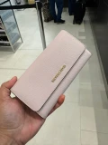 Michael Kors Long Purse - Powder Blush - 35S8GTVF7L / 18 X 10 CM