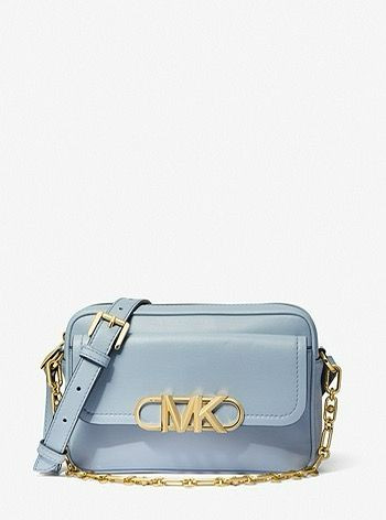 Michael Kors Swag Crossbody - Pale Blue - 32F2G7PC8L / Medium