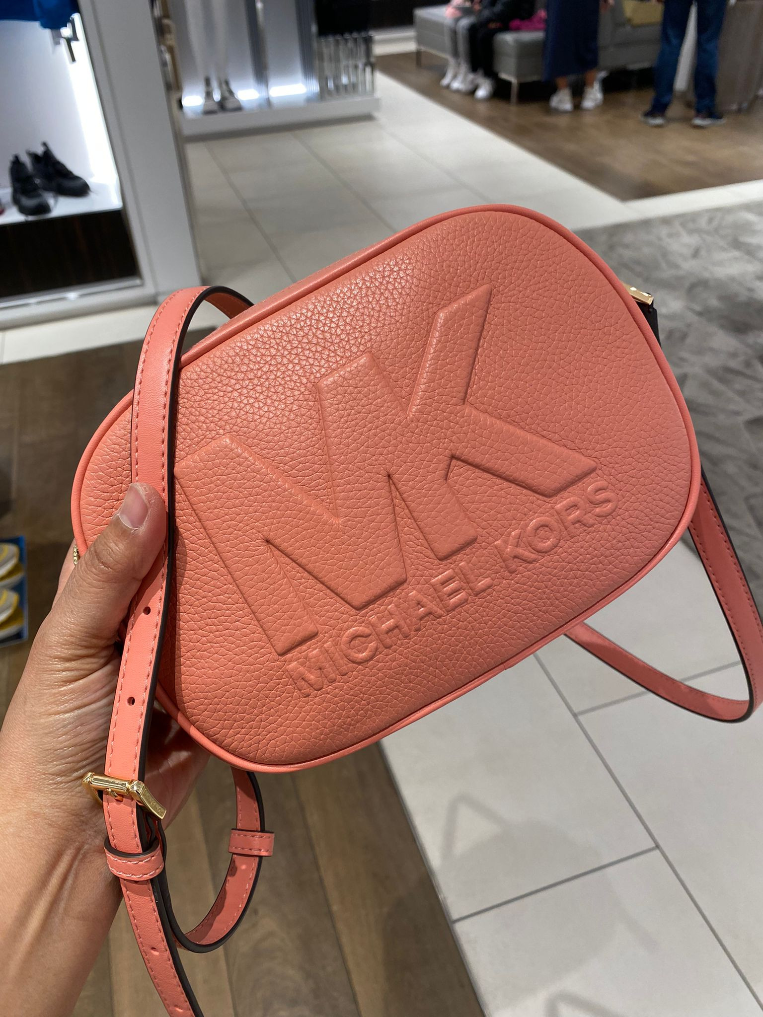 Michael Kors Jet Set Travel Crossbody - Sherbert - One Size / 35S2GTVC2L