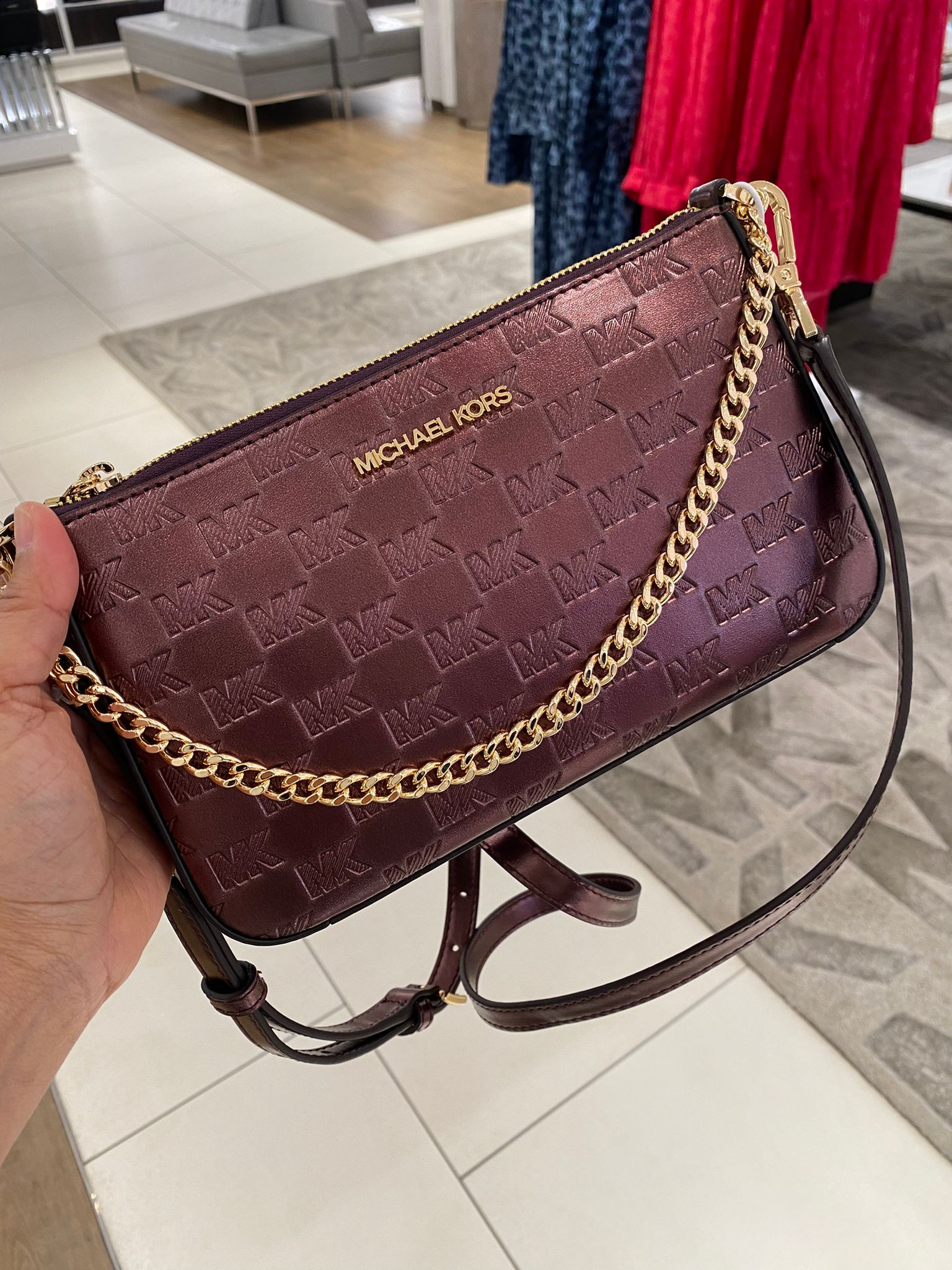 Michael kors hot sale crossbody bordeaux