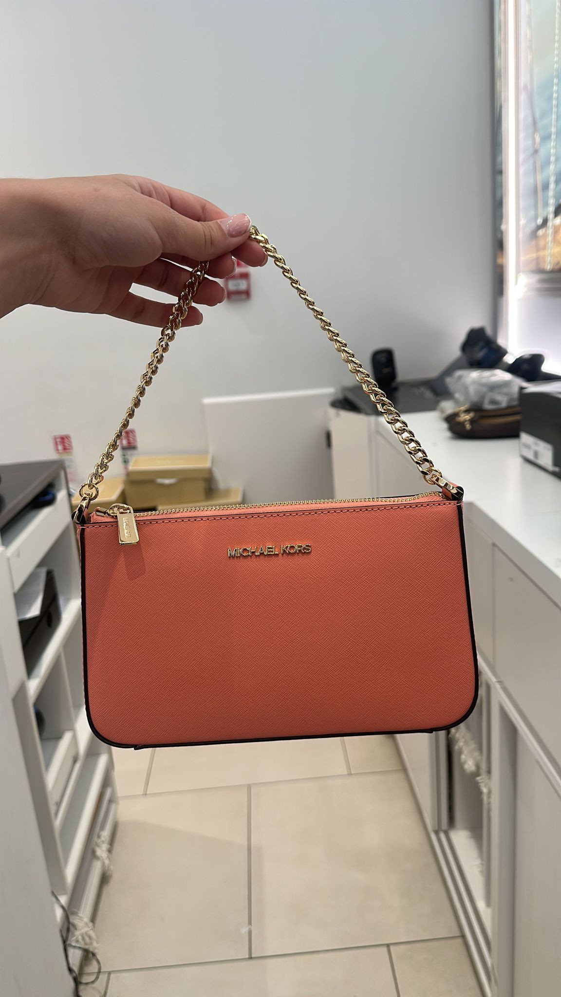 Michael Kors Crossbody - Sherbert - 35S0GTVU6L/Small