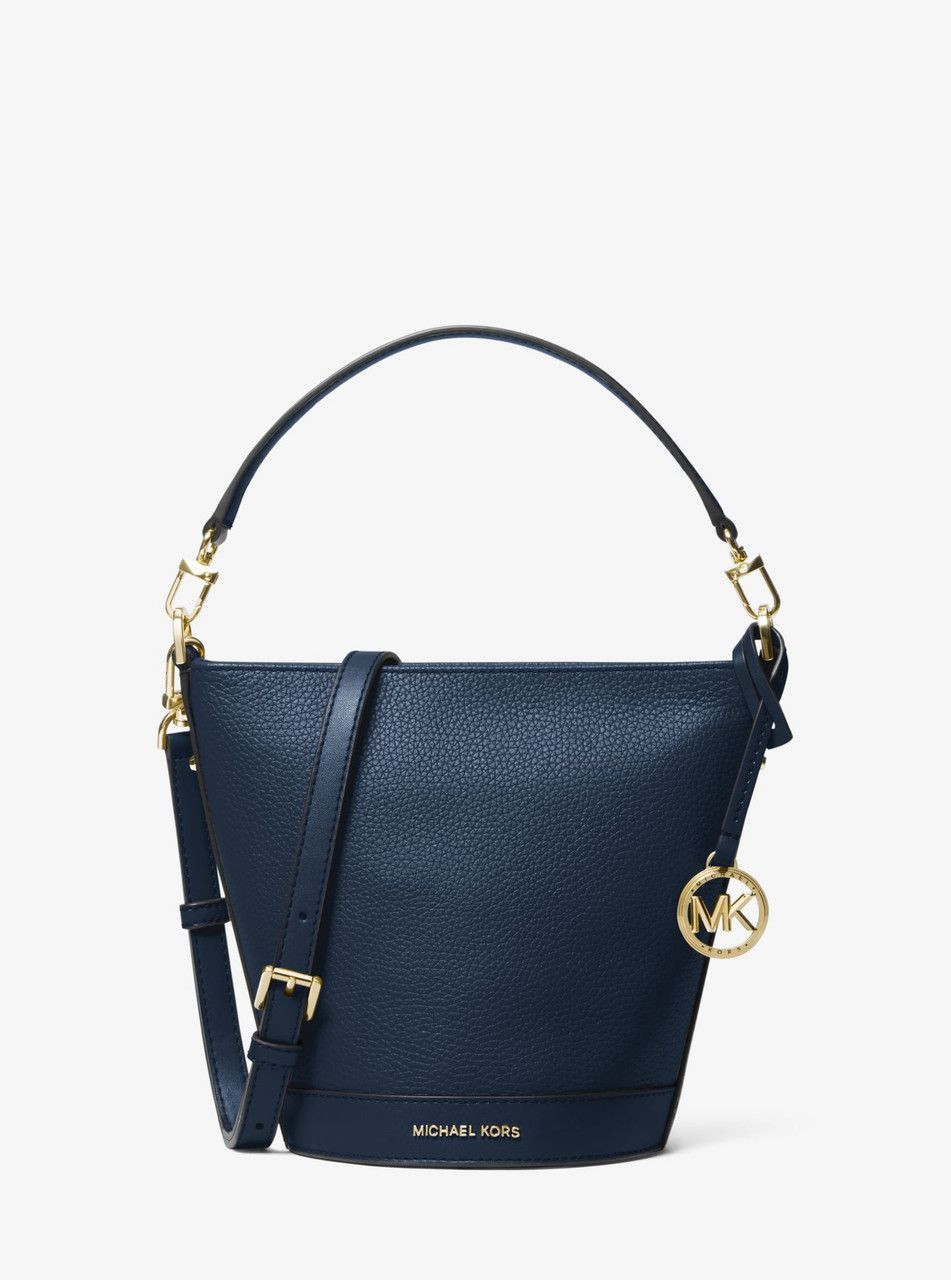 Michael Kors Shoulder with long strap  - 32R4G10C5L / Navy - 20 H x 23 W x 12 D