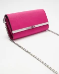 Michael Kors Mona Clutch/Crossbody - Deep Fuchsia - 30H3S8OC3L / 22 X  13 X 5 CM