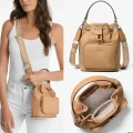 Michael Kors Khai Bucket Crossbody - Peanut / 35T5S5FM1C - 22 x 22 x 10 cm