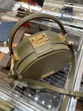 Michael Kors Round Top Handle Crossbody - Olive - 35S2GNRC1L