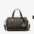 Michael Kors Duffle Bag Crossbody - Black/Pale Gold - 32F4GGYC1B / 18 X 12 X 9 CM