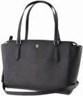 Tory Burch Emerson Top Zip Tote - Black - Small 64188