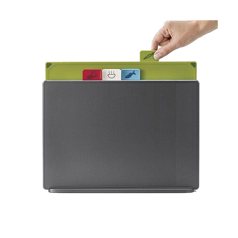 Joseph Joseph Chopping Board With Storage Case - Graphite - 60132