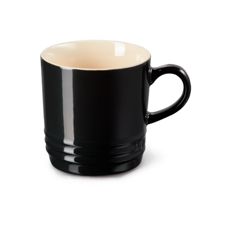 Le Creuset Cappuccino Mug Grade B 200ml - Black Onyx - 200ml