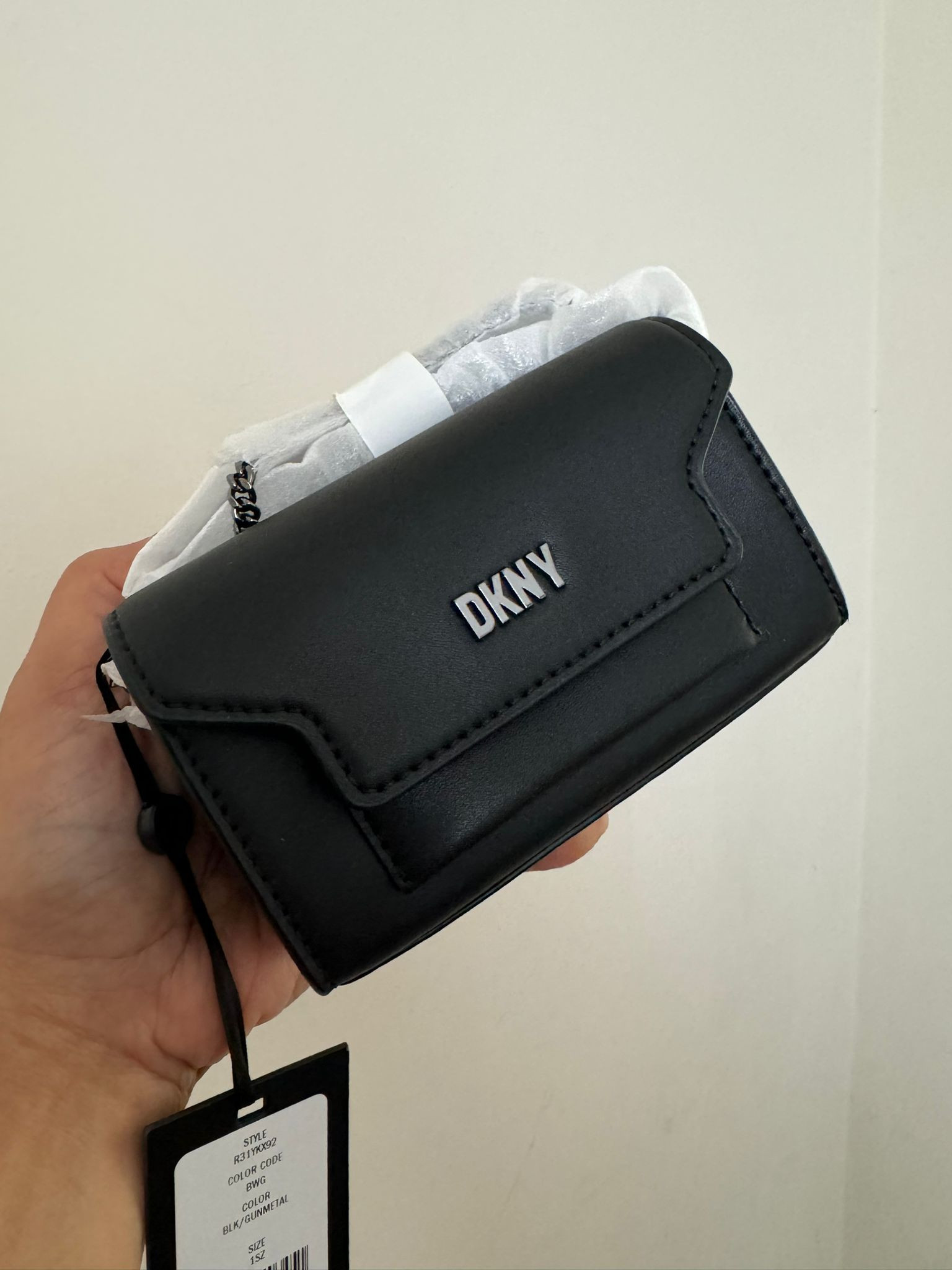 Dkny Micro Crossbody - Bwg/Blk/Gunmetal - R31YKX92 / 13.5 X 8 X 5 CM