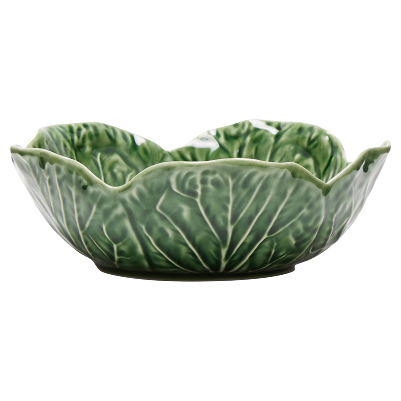 Bordallo Pinheiro Cabbage Bowl - Green - 12cm
