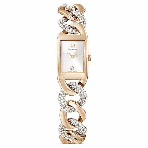 Swarovski Cocktail Watch - PCG/WHT/PCG - 5519321