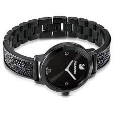 Swarovski Cosmic Rock Mb Jet Watch - Jet/Blk/Blk - 5376071