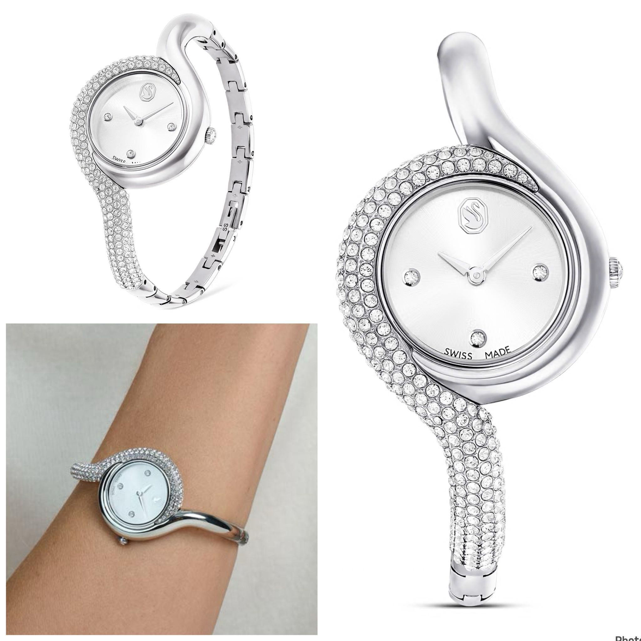 Swarovski Watch - MB STS/WHT/STS - 5700996