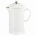 LE CREUSET COFFEA POT WITH METAL PRESS - HOLLY COTTON - 1 LITER
