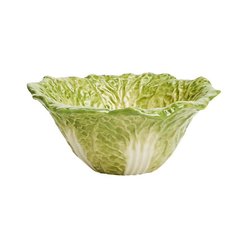Mark & Spencer Cabbage Salad Bowl - Green - 26cm