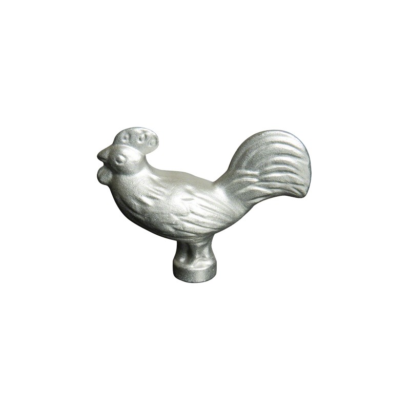 Staub Knob - Chicken - Silver - One Size