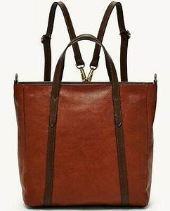 FOSSIL SYDNEY BACKPACK SMALL - BRANDY - SHB2125213