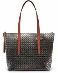 fossil jayda tote